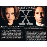 Agent Dana Scully Agent Fox Mulder  The X-Files,    