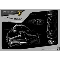 Lamborgini Ankonian обои (4 шт.) Lamborgini Ankonian обои (4 шт.)