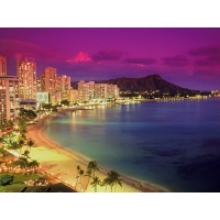 Пляж / Waikiki beach картинки, скачать обои, гламурный рабочий стол Пляж / Waikiki beach картинки, скачать обои, гламурный рабочий стол