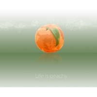 Life is a peachy 3d,       