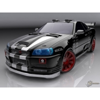 Nissan Skyline GT-R обои (8 шт.) Nissan Skyline GT-R обои (8 шт.)
