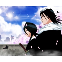 Rukia and Byakuya картинки и обои на рабочий стол 1024 768 Rukia and Byakuya картинки и обои на рабочий стол 1024 768